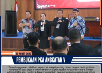 Hadiri Pembukaan PKA Angkatan V, Ini Arahan Sekda Malinau