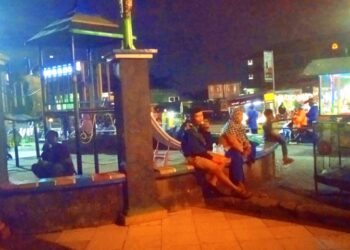 Wahana Bermain Anak di Tepian Sungai Kayan, Jadi Favorit Warga Tanjung Selor