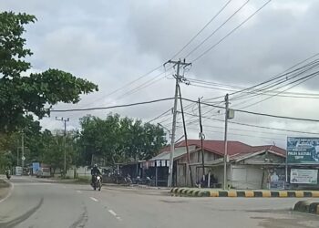 ‘Segitiga Bahaya’ Simpang Poros Malinau, Sangat Rawan Lakalantas, Warga Minta Pasang Traffic Light
