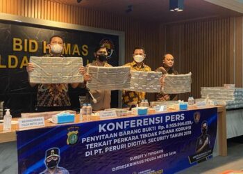 Polisi Sita Rp.8,9 M dari Dugaan Tipikor Pengadaan Fiktif PT PDS