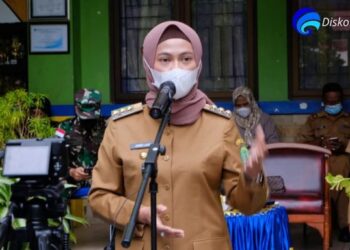 Launching Vaksinasi Covid-19 Anak Usia 6-12 Tahun, Anak Bupati Penerima Suntikan Pertama