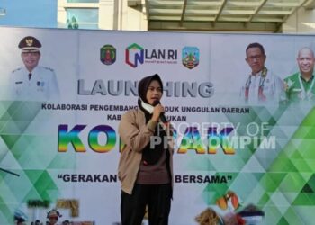 Gerakan Belanja Bersama, Bupati Nunukan Borong Produk Lokal Saat Launching Kompak