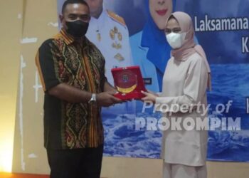 Ramah Tamah Bersama Danlantamal XIII, Laura Berharap Agar Lebih Mempererat Tali Silaturahmi Antara Pemerintah Daerah Bersama Jajaran TNI Angkatan Laut