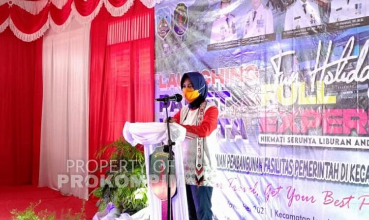 Bupati Nunukan Buka Acara Sosialisasi Pembudayaan Germas di Kecamatan Lumbis