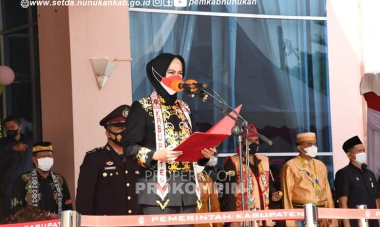 Upacara HUT Kabupaten Nunukan ke – 22 Tahun Berlangsung Khidmat dan Lancar