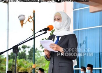 Apel Gabungan Korpri Perdana di Tahun 2022, Bupati Laura : Mari Perbanyak Rasa Syukur