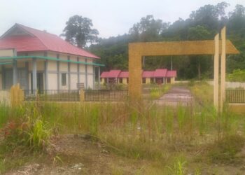 Gedung Mangkrak, Workshop dan Lab DPUPR-Perkim Prov Kaltara di Tanjung Palas