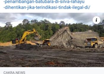 Warganet Dukung Penutupan Tambang Batubara di Silva Rahayu, Khawatir Aspek Lingkungan