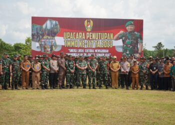 Hadiri Penutupan TMMD ke 117, Wabup H. Hanafiah Apresiasi TNI Bantu Pembangunan Nunukan