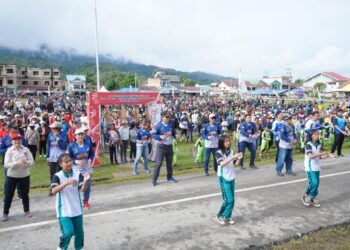 Pecah! Ribuan Warga Nunukan Antusias Hadiri Pembukaan Fest Otrad Krayan