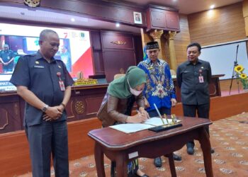 Ranperda tentang Pembentukan Dana Cadangan Pemilihan Bupati dan Wakil Bupati Nunukan tahun 2024 Disetujui DPRD
