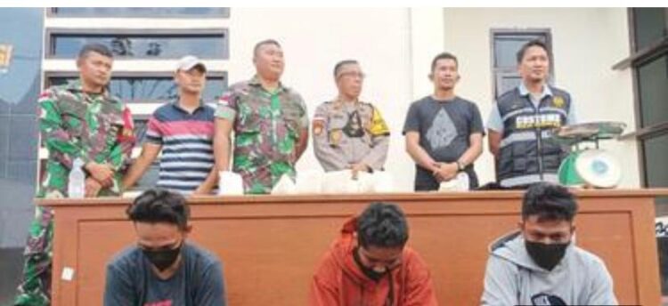 Petugas Gabungan Berhasil Gagalkan Penyelundupan Sabu Seberat Enam Kg, Bermodus Pura-pura Hamil