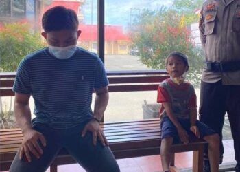 Sempat Viral di Media Sosial, Pria Penyembur Anak Kecil Akhirnya Menyerahkan Diri