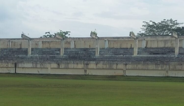 Stadion Sepakbola Tanjung Selor, Muram dan Memprihatinkan