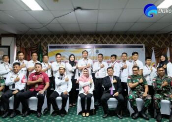 Ketua KONI Kaltara Lantik Pengurus KONI Kabupaten Nunukan Masa Bakti 2021 – 2025