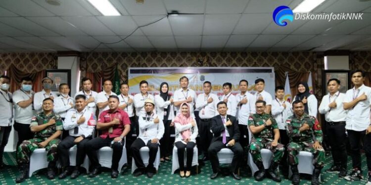 Ketua KONI Kaltara Lantik Pengurus KONI Kabupaten Nunukan Masa Bakti 2021 – 2025