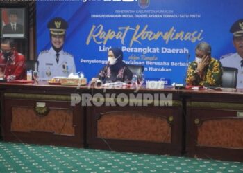 DPMPTSP Nunukan Gelar Rakor Sistem Perizinan Berusaha Berbasis Risiko