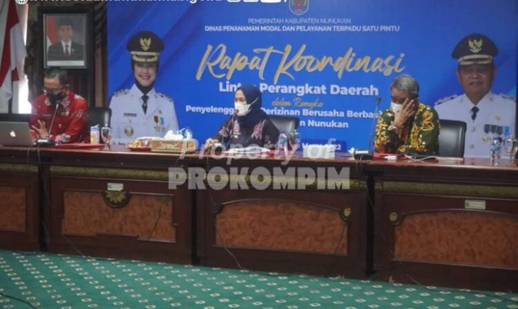 DPMPTSP Nunukan Gelar Rakor Sistem Perizinan Berusaha Berbasis Risiko