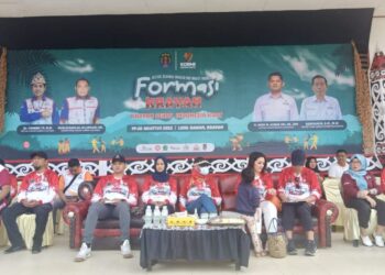 Budayakan Hidup Sehat dan Lestarikan Olahraga Tradisional, Germas dan Formasi Digelar di Krayan