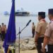 Anggota Saka Bahari Angkatan Ke 9 Lanal Nunukan Dilantik di Pantai Marina