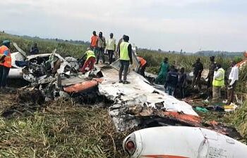 Tiga Tewas dalam Kecelakaan Pesawat di Kongo Timur