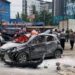 Bentrok Ormas di Karawang, Satu Mobil Hancur Dua Orang Luka Parah
