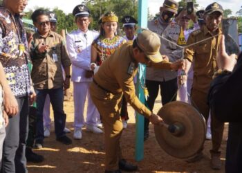 Hikmat dan Meriah, Turnamen Bola Bupati Cup Tandai Peringatan HUT Kecamatan Sembakung Atulai Ke 10 Tahun