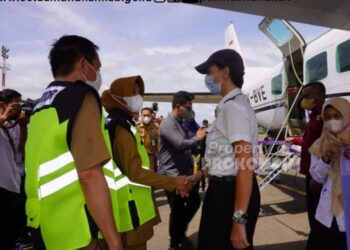 Bupati Laura Hafid Kembali Launching Subsidi Ongkos Angkut (SOA) Penumpang Nunukan – Long Bawan PP Tahun 2022