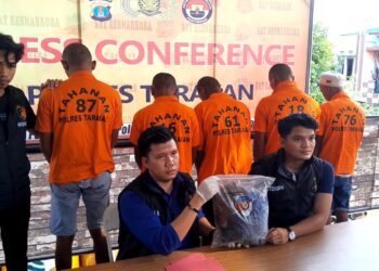 Lima pelaku pengeroyokan diamankan Polres Tarakan