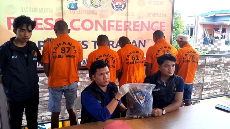 Lima pelaku pengeroyokan diamankan Polres Tarakan