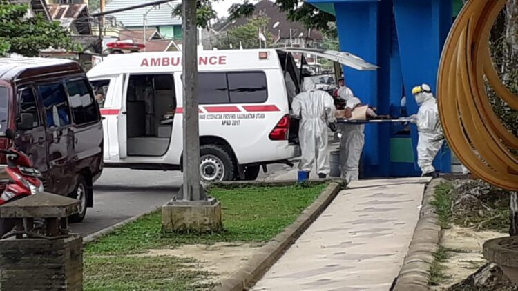 Pasien Covid-19 dari Long Bang, Diantar Speed Boat