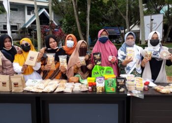 UMKM Gelar Produk Pangan Lokal di Halaman Kantor Bupati Bulungan