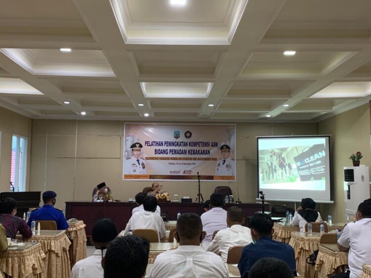 Pelatihan Peningkatan Kompetensi ASN Bidang Pemadam Kebakaran