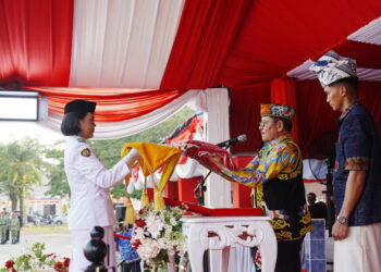 Wagub Kaltara: Penurunan Bendera Bukan Sekadar Seremoni