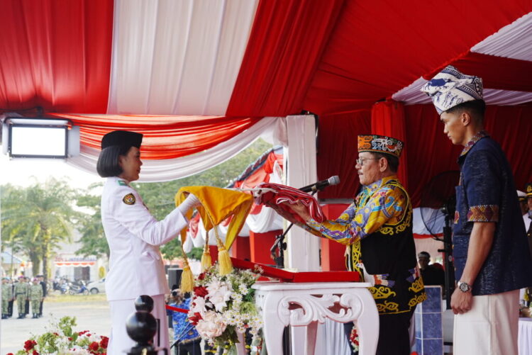 Wagub Kaltara: Penurunan Bendera Bukan Sekadar Seremoni
