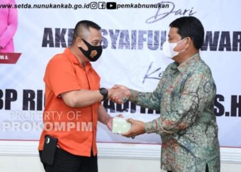 Kenal Pamit Kapolres Nunukan, H. Hanafiah : Selamat Datang AKBP Ricky Hadiyanto, Terima Kasih AKBP Syaiful Anwar