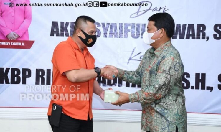 Kenal Pamit Kapolres Nunukan, H. Hanafiah : Selamat Datang AKBP Ricky Hadiyanto, Terima Kasih AKBP Syaiful Anwar