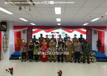 Bupati Laura Hadiri Rakor Program Pemberantasan Korupsi Se- Kaltara