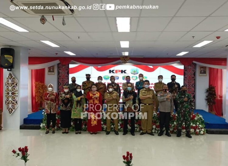 Bupati Laura Hadiri Rakor Program Pemberantasan Korupsi Se- Kaltara