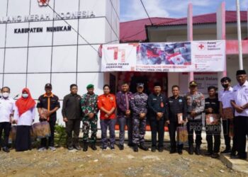 Peringati Ultah Yang Ke 77 Tahun, PMI Kabupaten Nunukan Gelar Apel