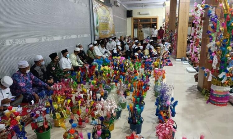 Meriah, Peringatan Maulid Nabi Muhammad SAW 1443H Di Masjid Al-Muttaqin Nunukan