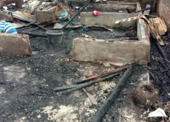 Tak Dikasi Uang, Seorang Anak Nekat Bakar Rumah Ibunya