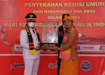 Kado HUT Kemerdekaan RI, 713 Warga Binaan Lapas Nunukan Mendapat Remisi