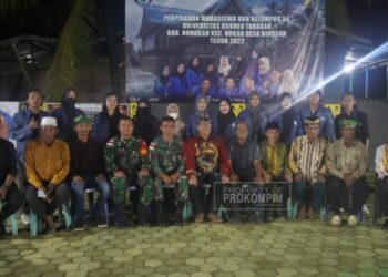 Mahasiswa KKN Universitas Borneo Tarakan Kelompok 58 Gelar Perpisahan Dengan Aneka Lomba