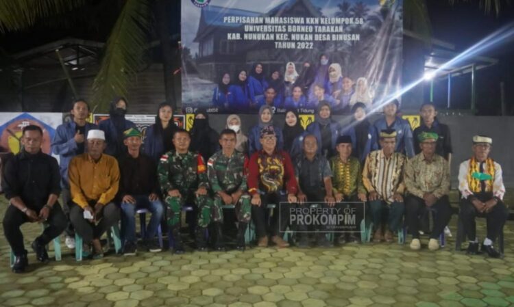 Mahasiswa KKN Universitas Borneo Tarakan Kelompok 58 Gelar Perpisahan Dengan Aneka Lomba