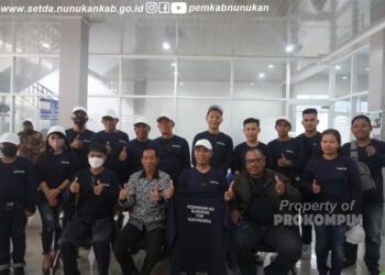 Sekretaris Daerah Melepas Kontingen Kabupaten Nunukan Dalam Pesparawi Nasional Ke – XIII di Yogyakarta