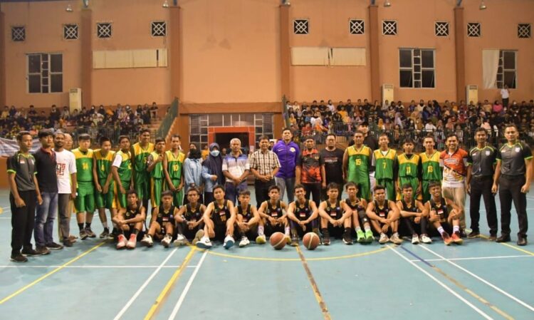 Wabup H. Hanafiah Tutup Turnamen Basket Pelajar Gelaran Perbasi Nunukan