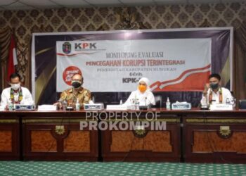 KPK Monitoring Evaluasi Pencegahan Korupsi Terintegrasi Pemerintah Daerah Kab. Nunukan