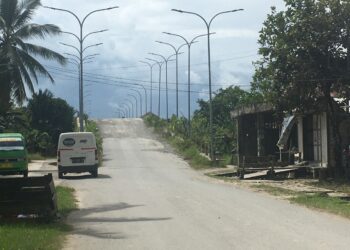 Jalan Poros Jembatan Meranti, akan Mulus Jelang Pemilu Serentak?