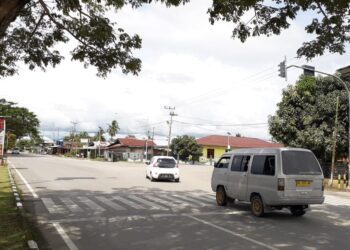 Lampu Lantas di Simpang Tugu Cinta Damai Mati, Perangkat Masih Dipesan